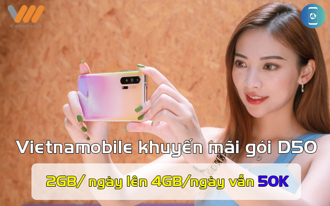 Đăng ký Gói D5 Vietnamobile ưu đãi data tốc độ cao 2026