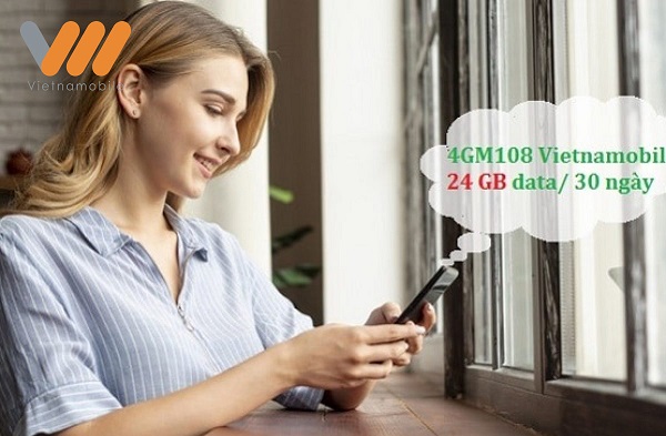 Đăng ký Gói 4GM108 Vietnamobile ưu đãi data tốc độ cao 2026