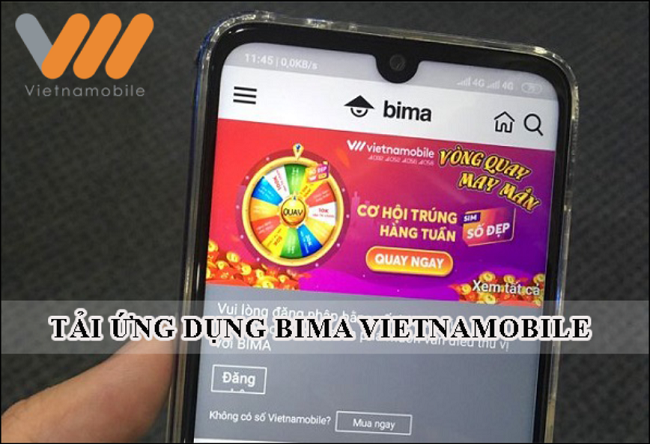 Cách tải và đăng ký ứng dụng Bima Vietnamobile mới nhất 2026